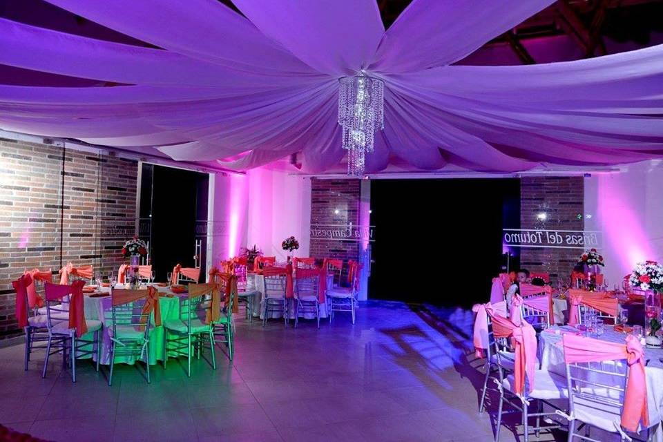 Salón de eventos interior