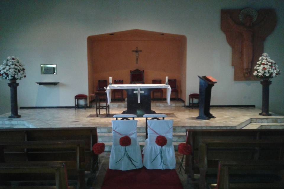 Ambientación capilla