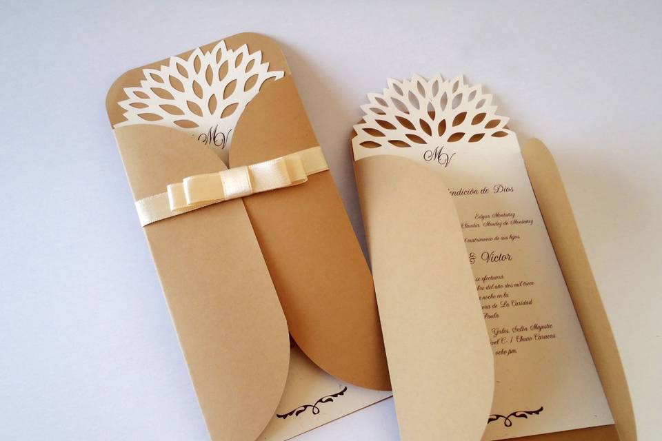 Hermosas invitaciones