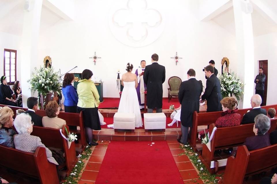 Interior de la Capilla