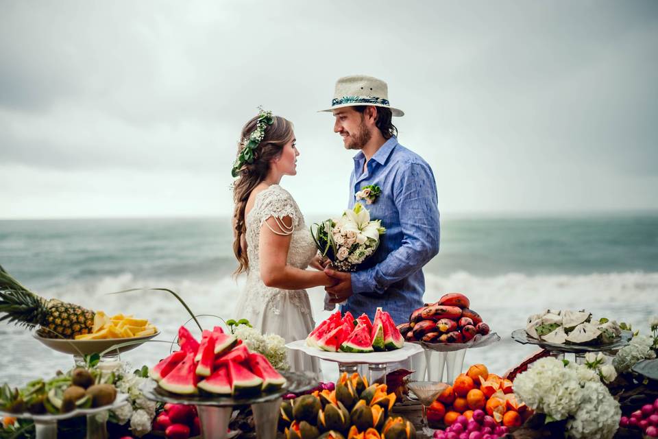 Boda en la playa