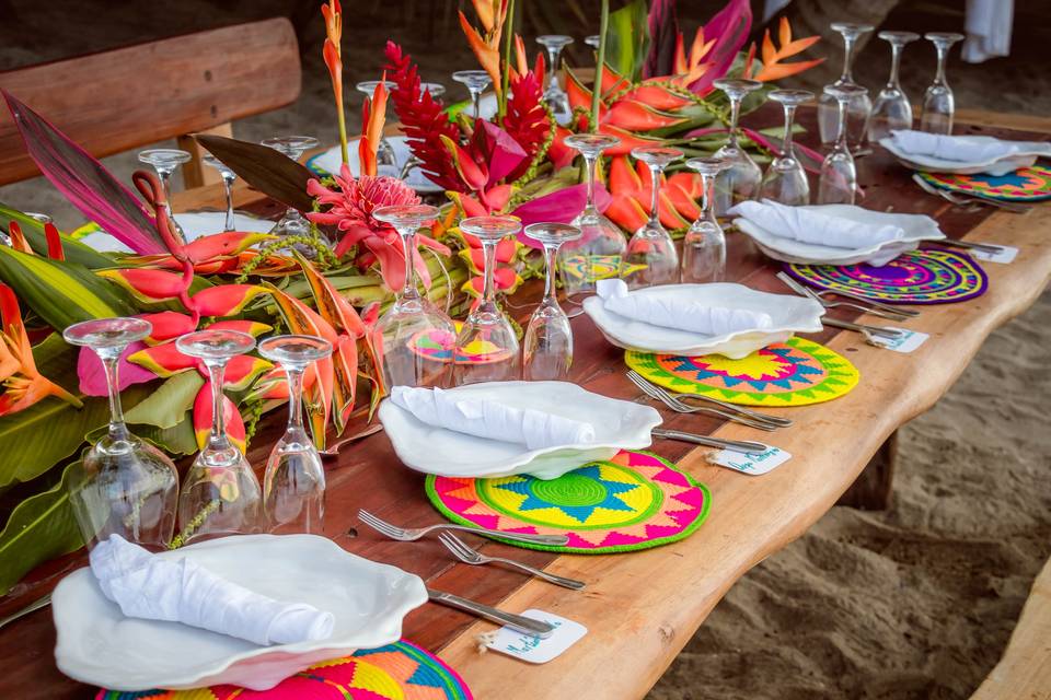 Montaje Boda Playa Genn