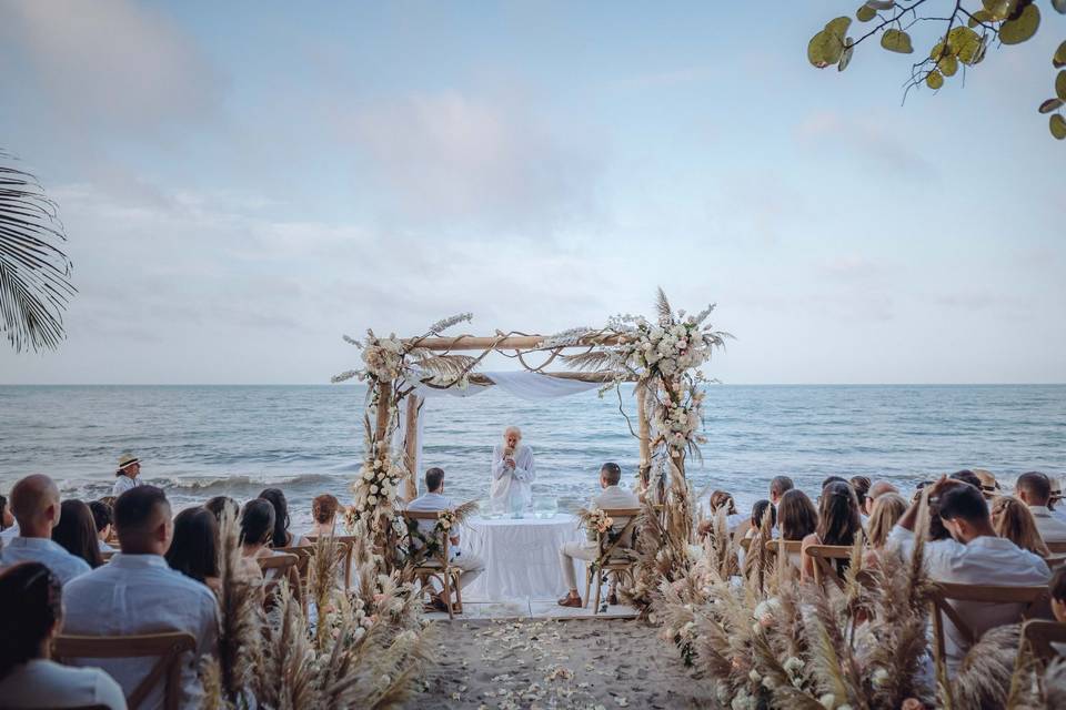 Altar Boda Playa