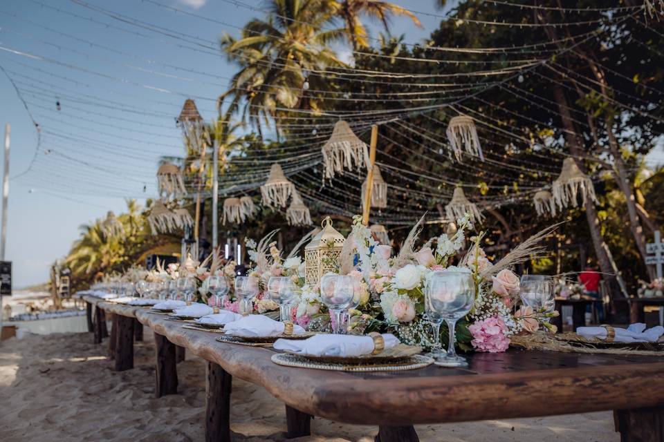 Montaje Boda Playa Genn