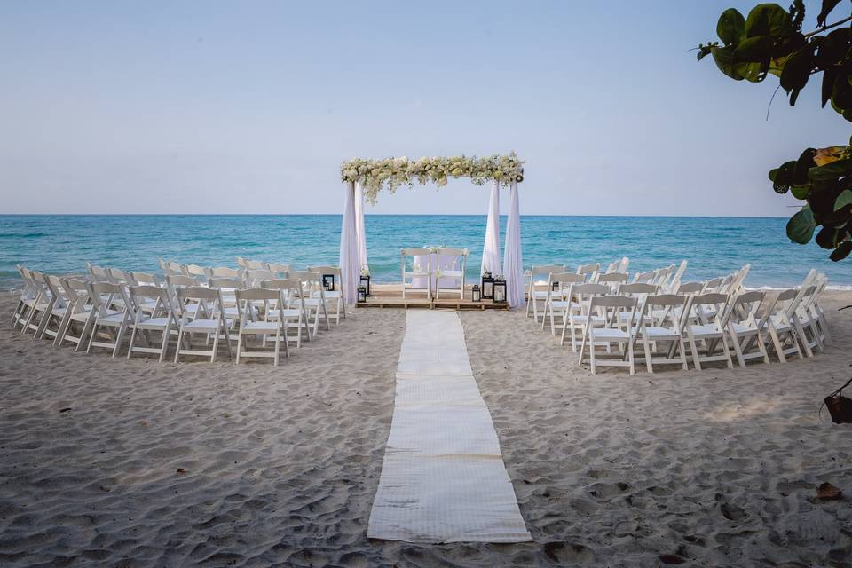 Altar Boda Playa