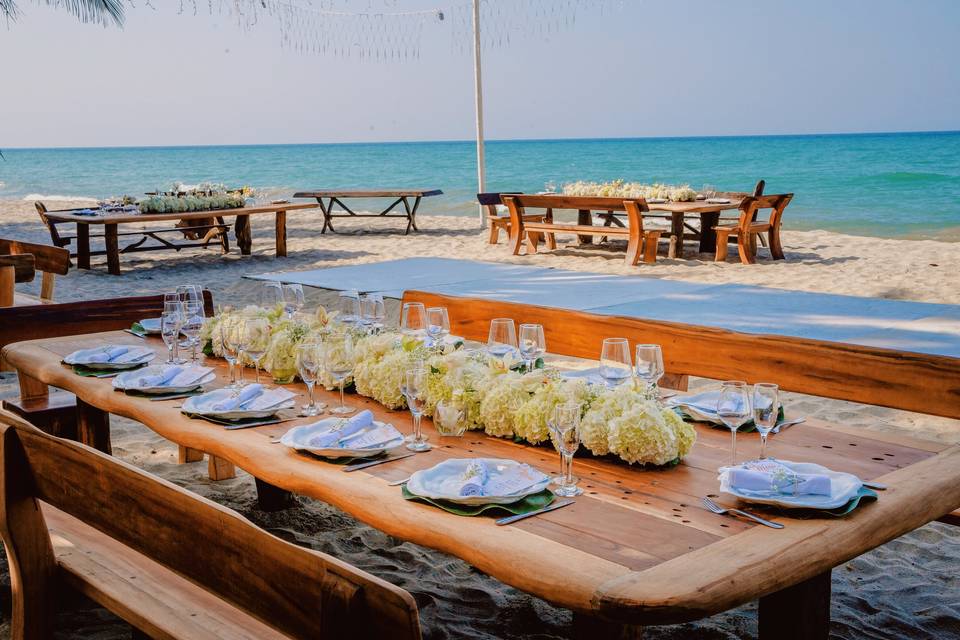 Montaje Boda Playa Genn