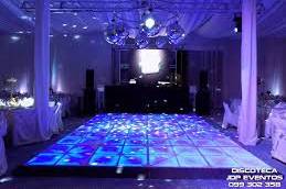 Pistas de baile sonido y luces