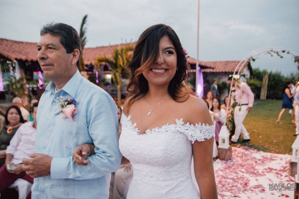 Nata en su boda/Cali Colombia