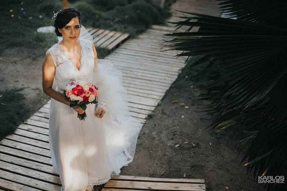 Jess en su boda/Cartagena