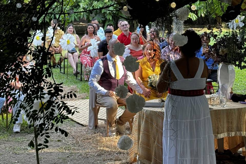 Ceremonia en los Ciruelos