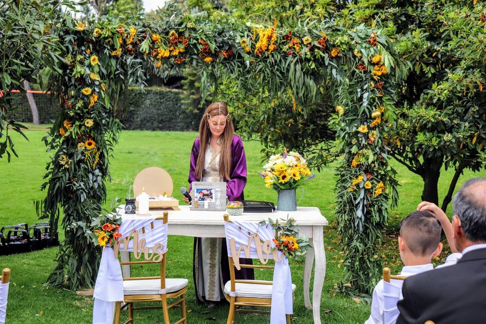 Ceremonia Boda arena