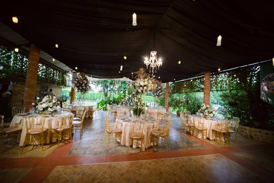 Decoración de boda temática