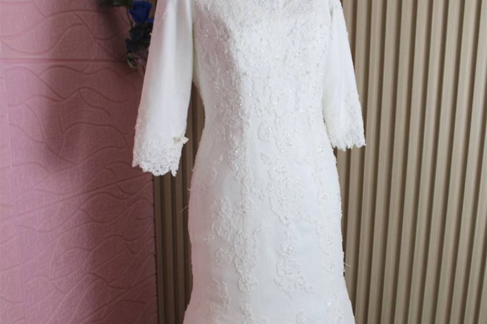 Vestido de bodas estilo Sirena