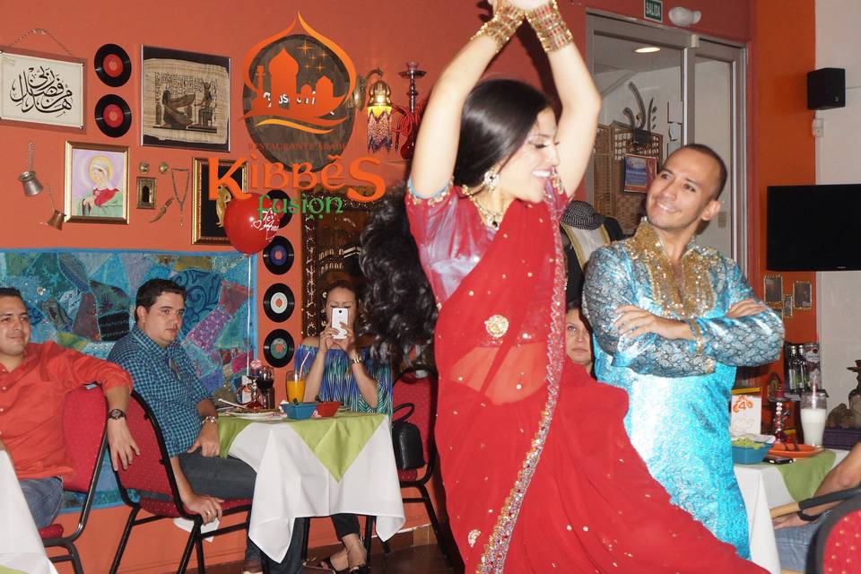 Show de danza hindú