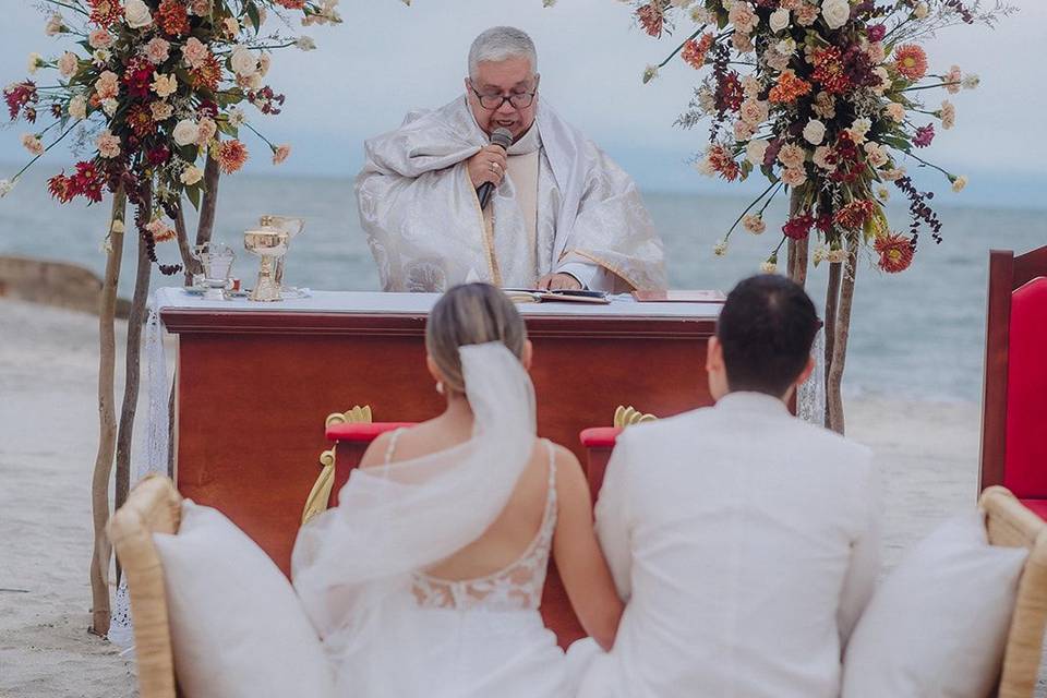 Boda en playa