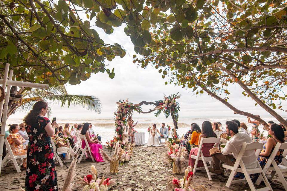 Boda en la playa