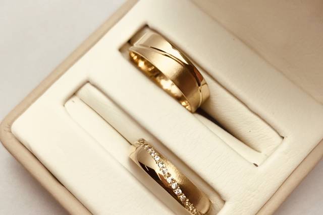 Anillo de matrimonio - Trio de boda G - JoyeriaAlexander