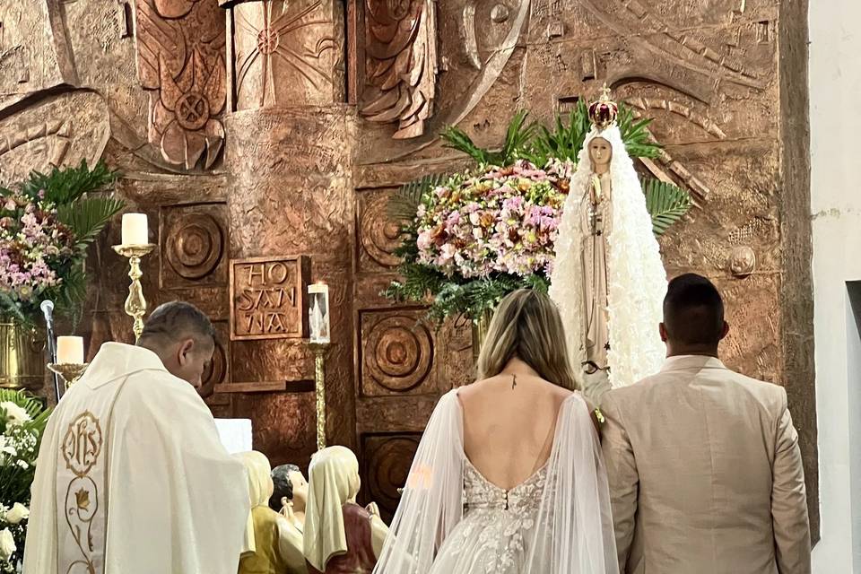 Ceremonia en Fátima