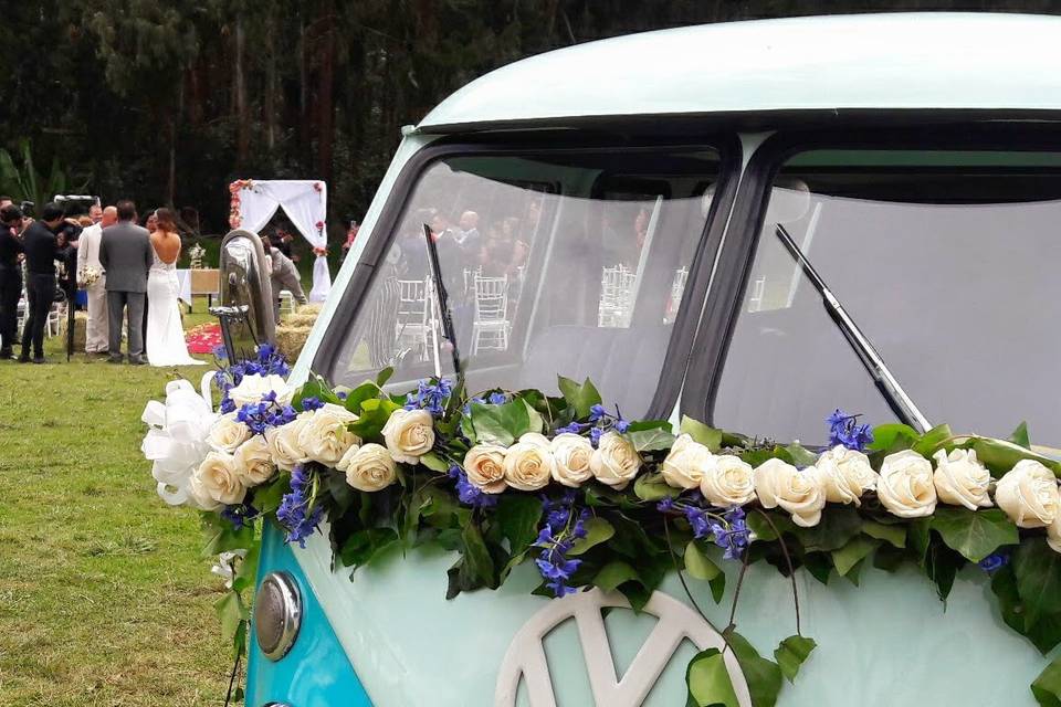 La boda en Kombi Volkswagen