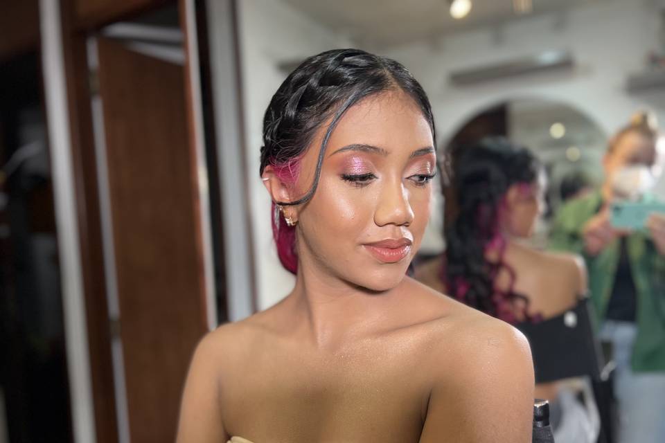 Maquillaje quinceañero