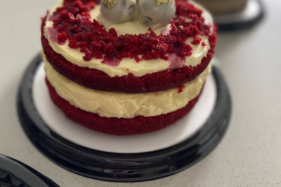 Cheesecake de Red velvet