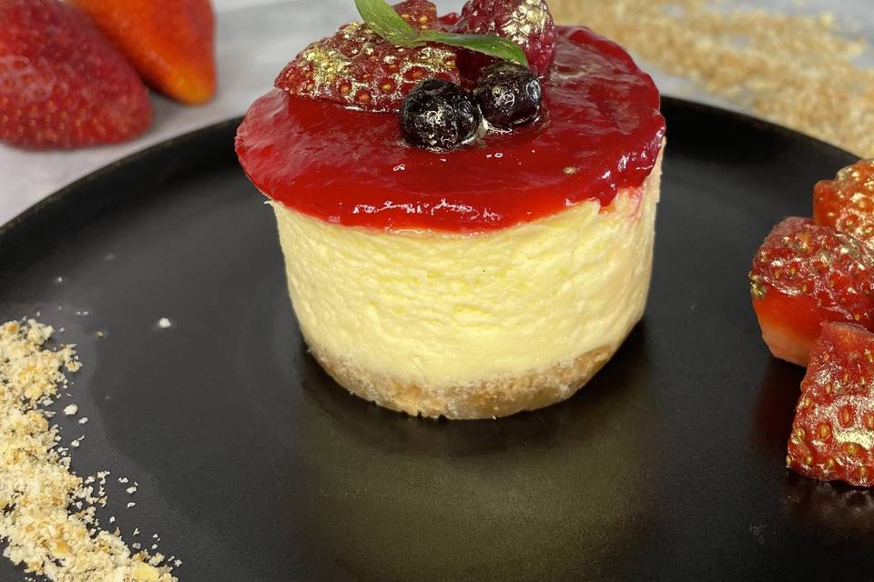 Cheesecake frutos rojos