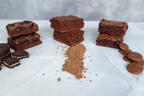 Brownies 3 sabores