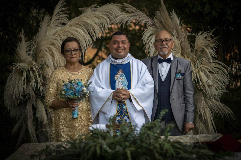 Novios y Padre