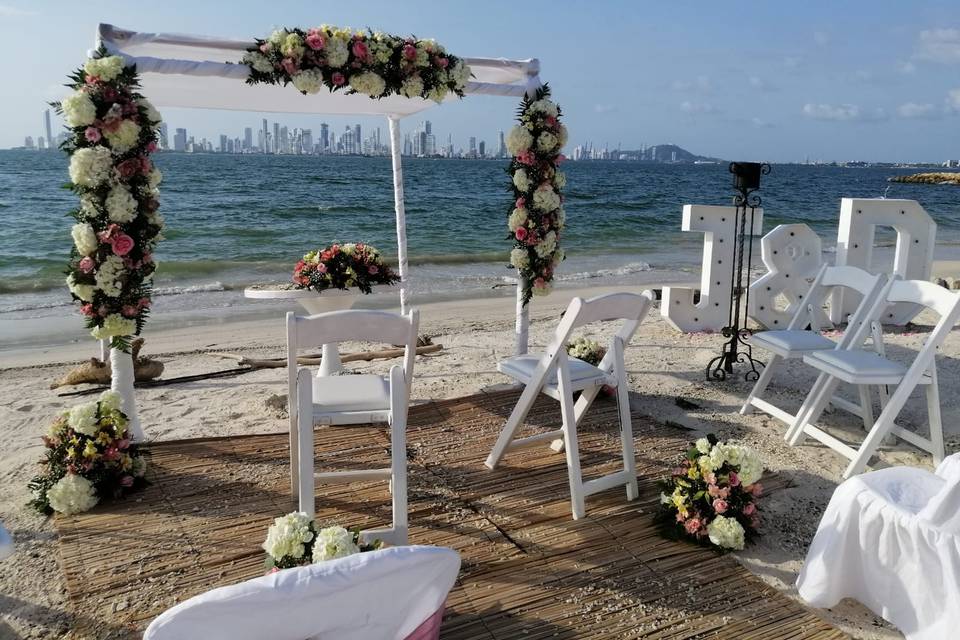 Bodas en la playa