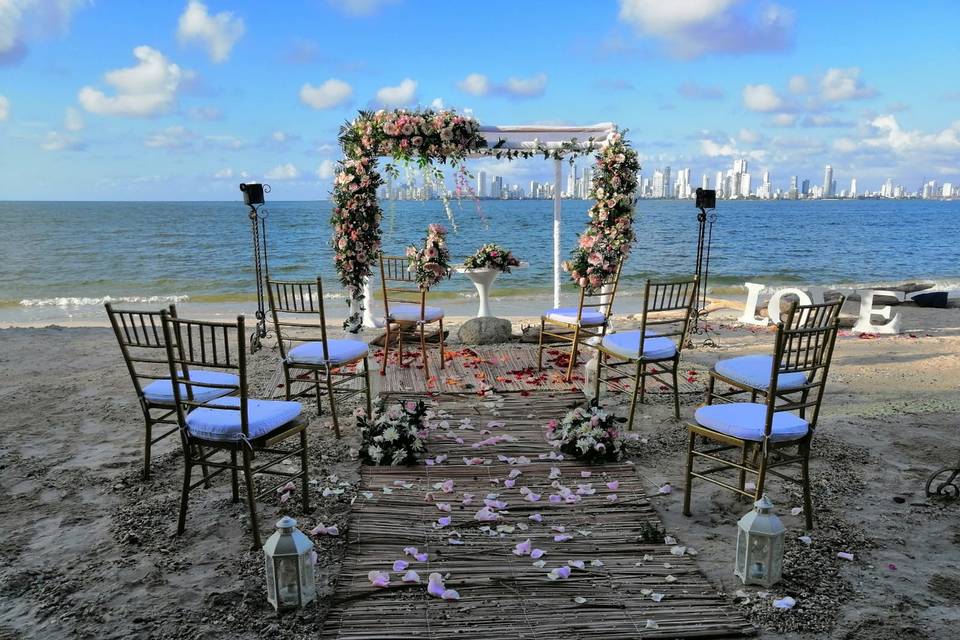 Bodas en la playa