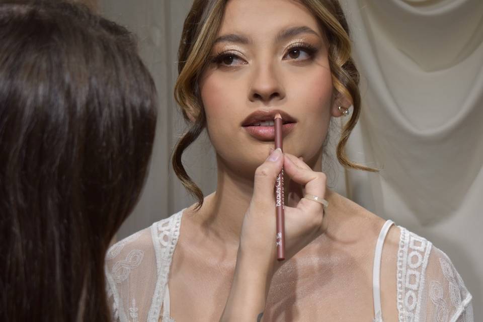 Novia bohemia