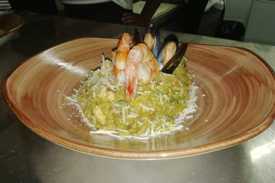 Arroz marisquero La Perla