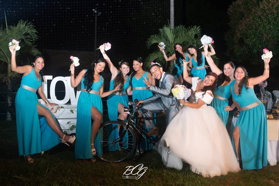 Damas de honor boda Jakeline