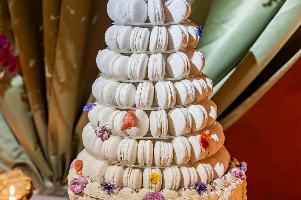 Torre de macarons