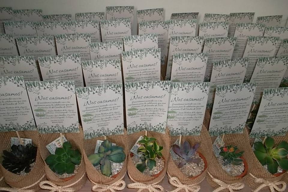 Tarjetas de invitación