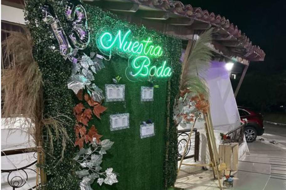 Decoración para matrimonios