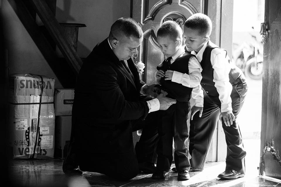 Captura de fotos el día de la boda