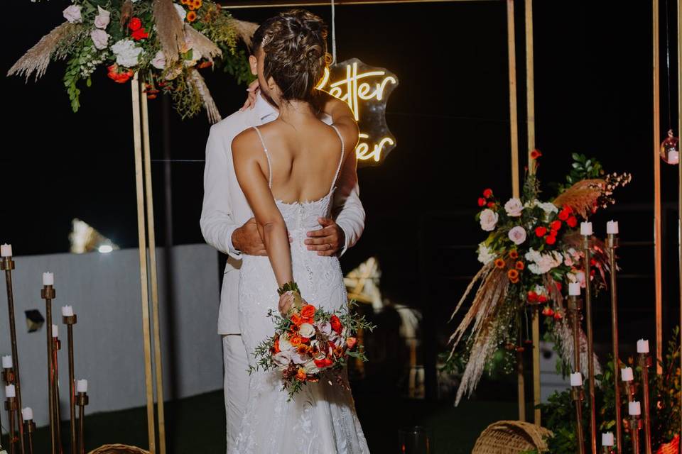 Boda de una pareja