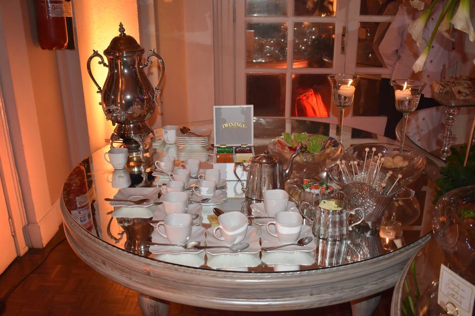 Mesa de té y café