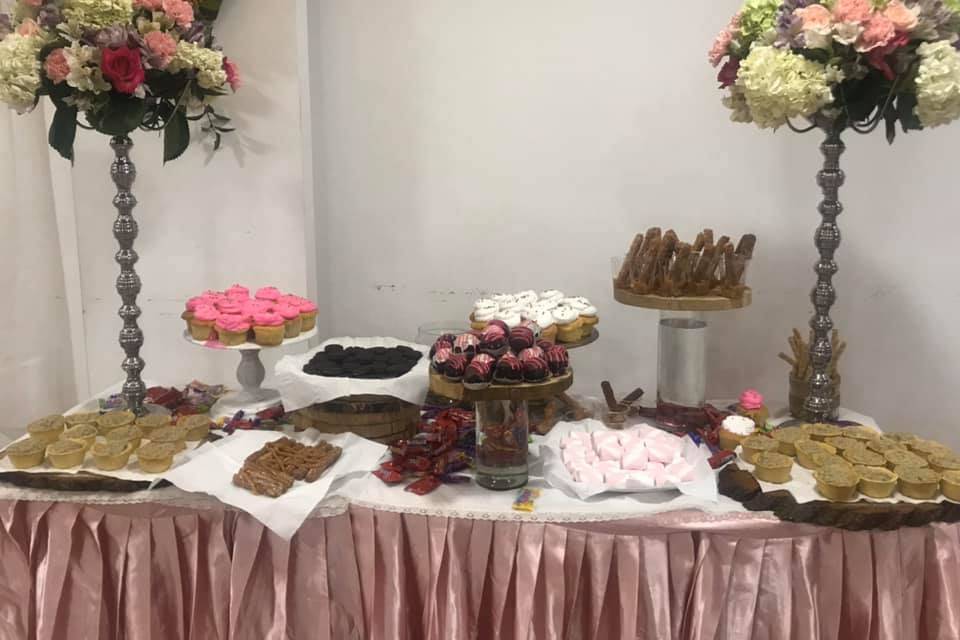 Mesas de dulces