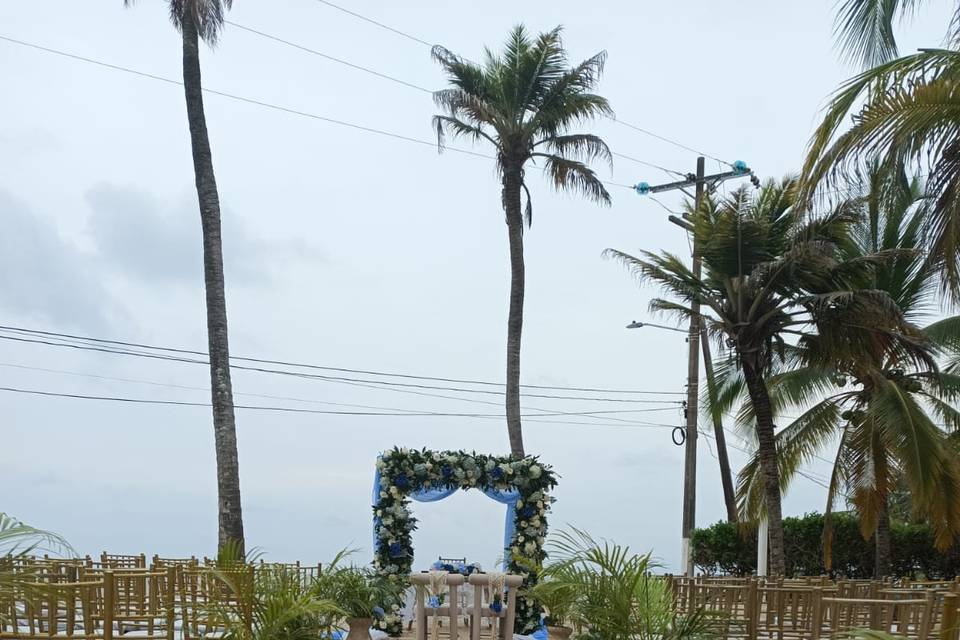 Ceremonia en la playa