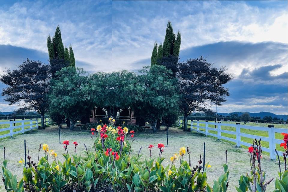 Lugar al aire libre para celebraciones