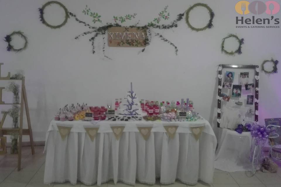 Mesa de dulces