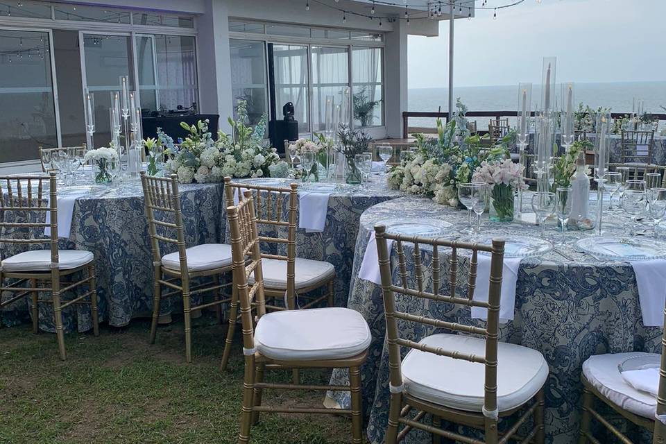 Decoracion de mesa para bodas