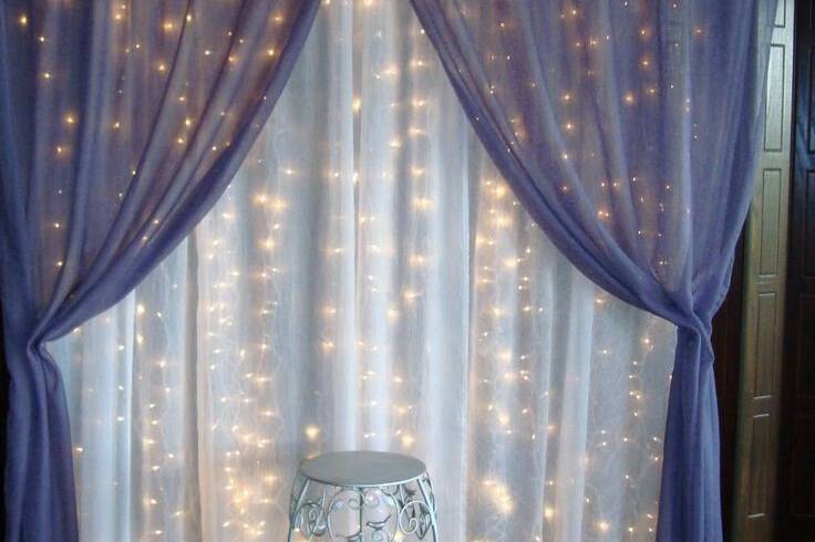 Luces y cortinas