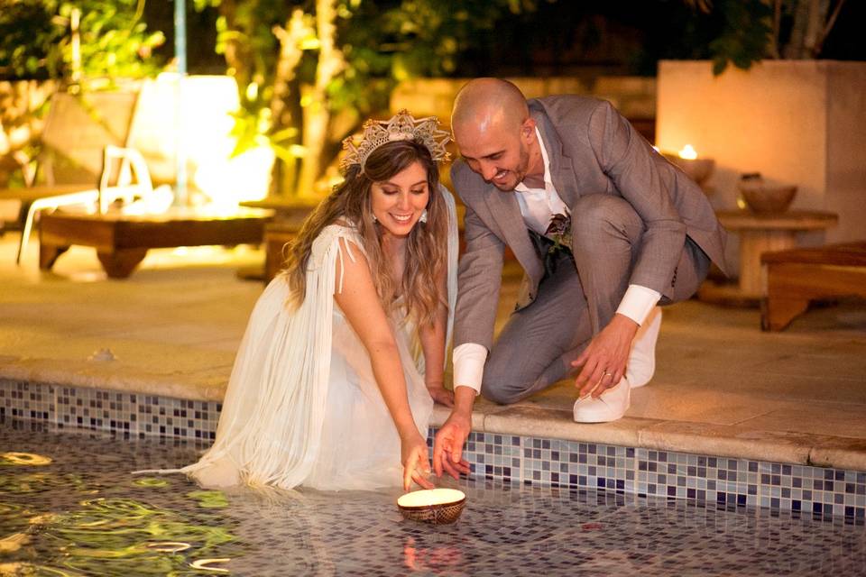 Ritual en la piscina