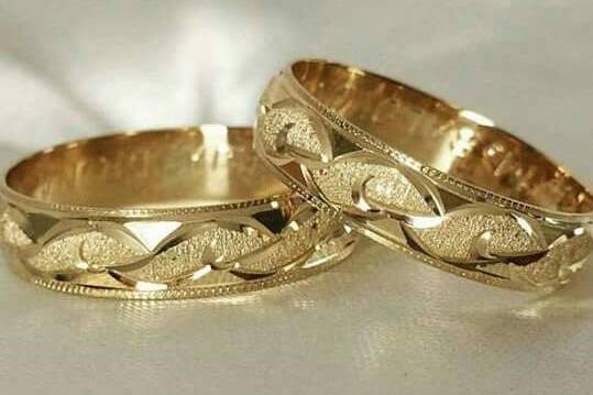 Anillos de oro para boda hot sale