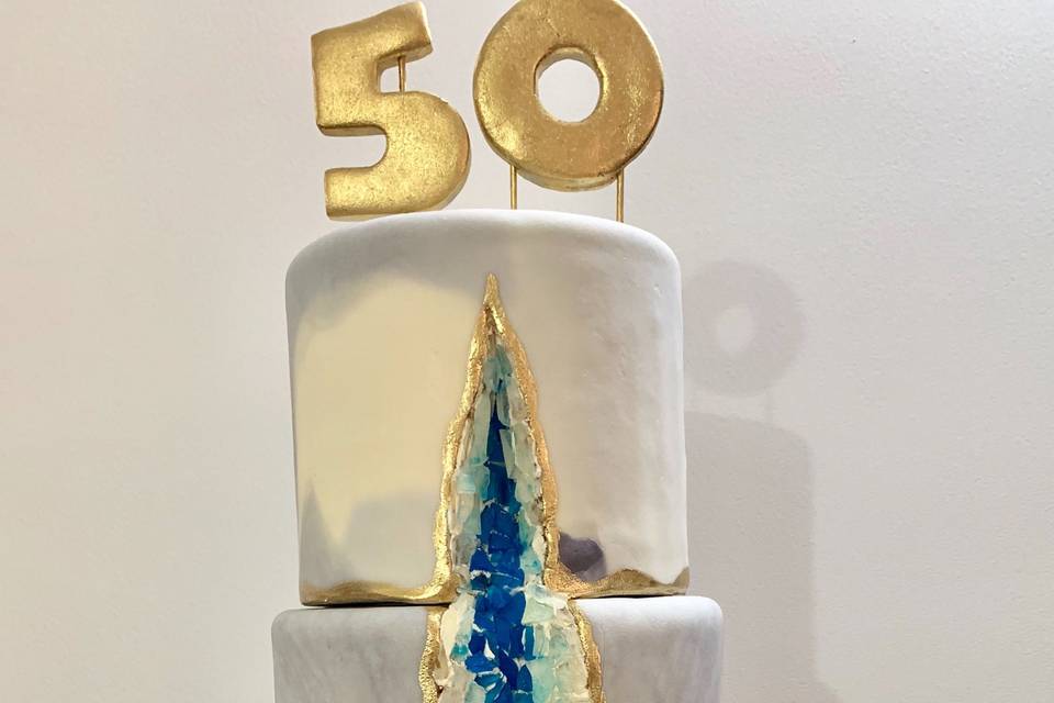 Geode cake