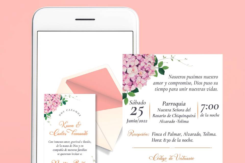 Invitación digital animada
