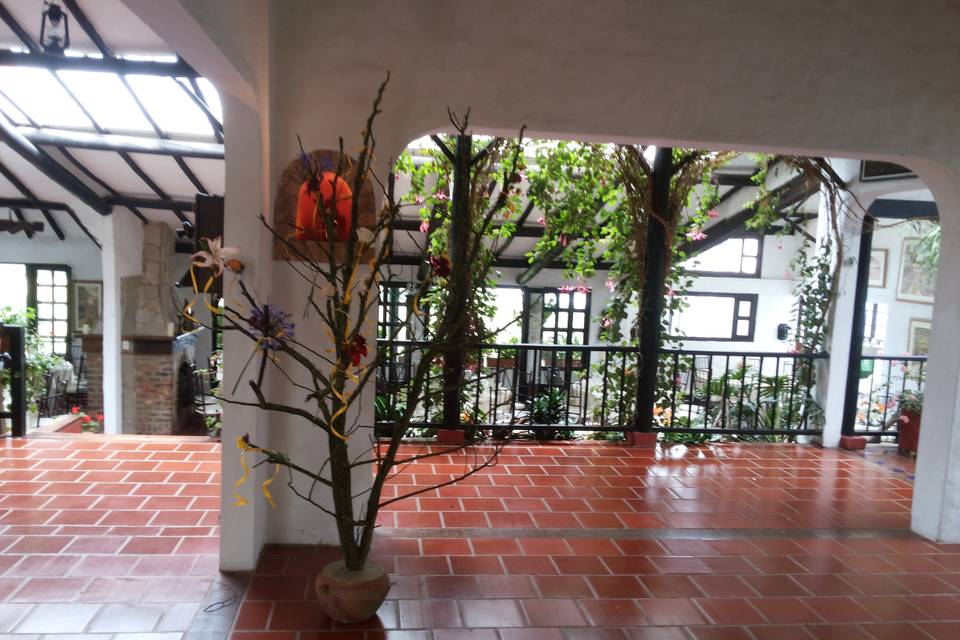 Interior hacienda